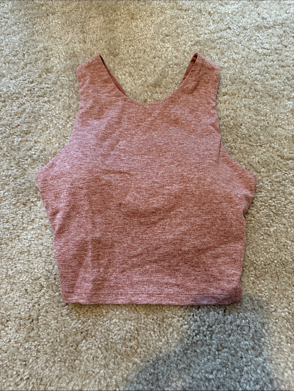 Kyodan Heather Rose Crop Tank